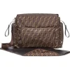 Fendi Baby - Bolsa de fraldas Zip-Up FF com logotipo Best