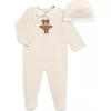 Fendi Baby - Conjunto de peluches e gorros FF Teddy Bear para meninas Outlet