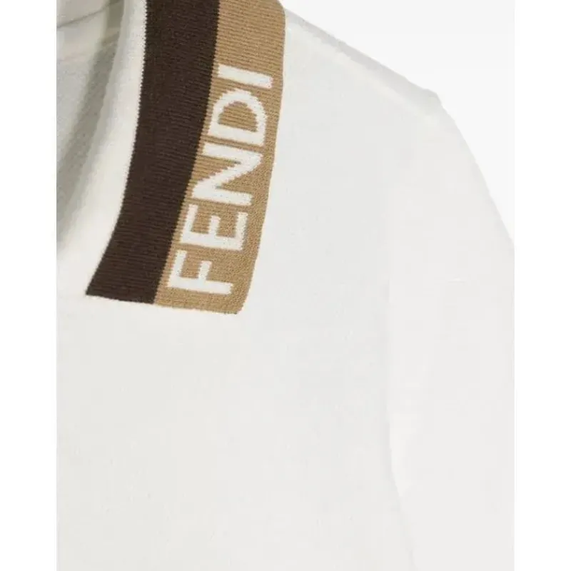 fendi_baby__polo_de_manga_SKUI3Su6KHO_1.webp Fendi Baby - Polo de manga curta bordada para menino Outlet