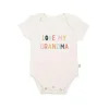 Finn + Emma amam minha avó - Baby Onesie Fashion