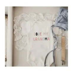 Finn + Emma amam minha avó - Baby Onesie Fashion