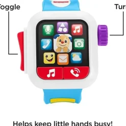 Fisher-Price Fisher Price - Brinquedo Brinquedo Hora de Aprender Smartwatch Hot
