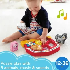 Fisher-Price Fisher Price - Brinquedo Quebra-Cabeça Quebra-Cabeça Brinquedo Quebra-Cabeça De Animais De Fazenda De Brinquedo Quebra-Cabeça Brinquedo De Brincar Fashion