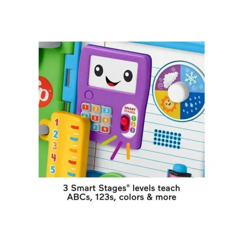 fisher_price__caderno_de__SKUXQldvHNc_3.webp Fisher-Price Fisher Price - Caderno de Aprendizagem Rir e Aprender Livro Escolar - Brinquedo para Bebês Online