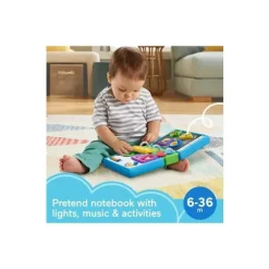 Fisher-Price Fisher Price - Caderno de Aprendizagem Rir e Aprender Livro Escolar - Brinquedo para Bebês Online