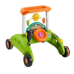 Fisher-Price Fisher Price - Caminhante de velocidade estável de 2 lados Safari Fashion