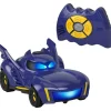 Fisher-Price Fisher Price - Carro de controle remoto DC Batwheels, Bam The Batmobile Transforming RC com luzes, sons e frases de personagens New