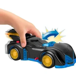 Fisher-Price Fisher Price - Imaginext Dc Super Friends Batman Toys Shake &amp; Spin Batmóvel com figura articulada New