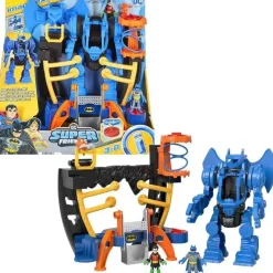 Fisher-Price Fisher Price - ?Imaginext DC Super Friends Batman Playset, Robo Command Center com figuras de Batman e Robin Best