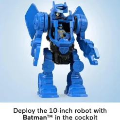 Fisher-Price Fisher Price - ?Imaginext DC Super Friends Batman Playset, Robo Command Center com figuras de Batman e Robin Best