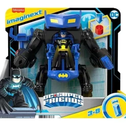 Fisher-Price Fisher Price - Imaginext DC Super Friends Brinquedos do Batman Robô batalhador Fashion