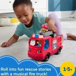 Fisher-Price Fisher Price - Large Vehicle Fire Truck Outlet
