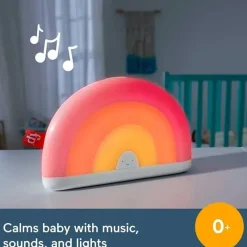 Fisher-Price Fisher Price - Máquina de som acalma e ilumina o arco-íris com luzes Best