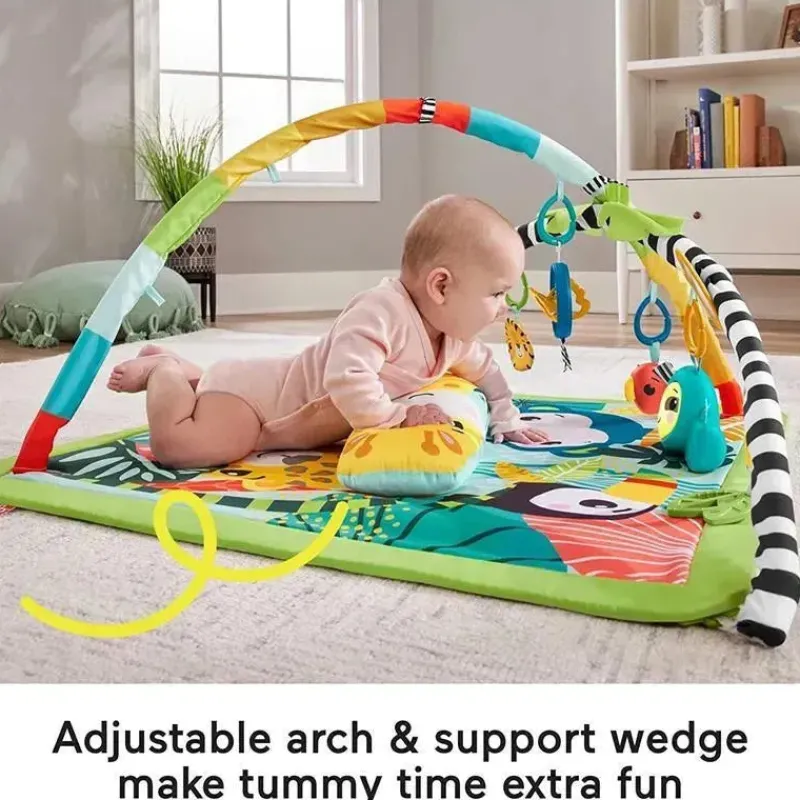 fisher_price__playmat__em_SKUFz0YH2ap_4.webp Fisher-Price Fisher Price - Playmat 3 em 1 Rainforest Sensory Gym Sale