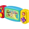 Fisher-Price Fisher Price - Ria e aprenda brinquedo para bebês e crianças pequenas Twist &amp; Learn Gamer Finja videogame com luzes e música Sale
