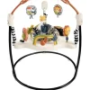 Fisher-Price - Centro de atividades Baby Bouncer Palm Paradise Jumperoo com luzes musicais, sons e brinquedos de desenvolvimento? New