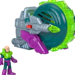 Fisher-Price - Imaginext Dc Super Friends Lex Luther Veículo de Serra Giratória Hot