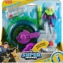 Fisher-Price - Imaginext Dc Super Friends Lex Luther Veículo de Serra Giratória Hot