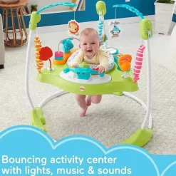 Fisher-Price - Jumperoo dobrável divertido de fitness New