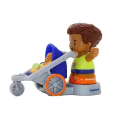 Fisher-Price - Little People, Dad And Stroller Set Clearance