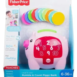 Fisher-Price Rir e Aprender Contar e Brincar Cofrinho Discount