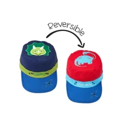 FlapJack Kids - Bonés infantis reversíveis, dinossauros Sale
