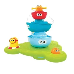 Yookidoo Fonte de banheira de brinquedo de banho de spray Stack 'N' Fashion
