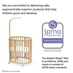 Stokke Forro de malha - Sleepi Mini, branco Discount