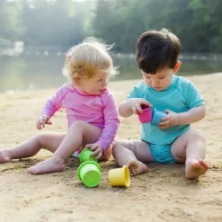 Iplay Fralda de banho absorvente reutilizável Snap - Aqua Outlet