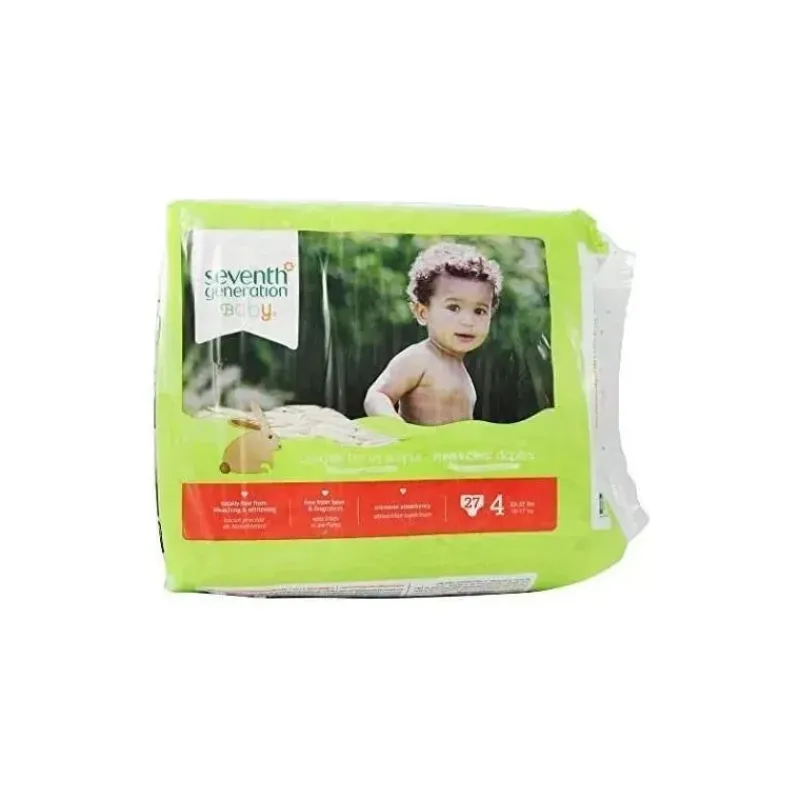 fraldas_para_bebs_de_stim_SKU60ulepiD_0.webp Seventh Generation Fraldas para bebês de sétima geração, livres e transparentes para peles sensíveis, originais sem impressão, tamanho 4 Outlet