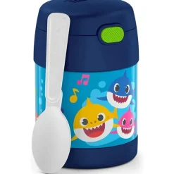 Thermos Frasco de comida Funtainer 10 onças, bebê tubarão Fashion
