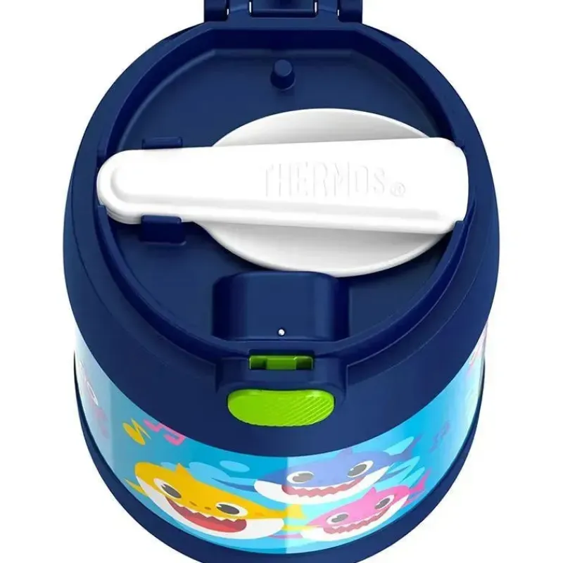 frasco_de_comida_thermos__SKUQUKZaj8q_2.webp Thermos Frasco de comida Funtainer 10 onças, bebê tubarão Fashion