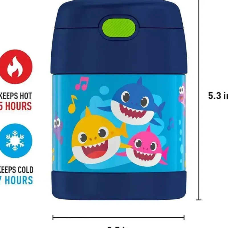 frasco_de_comida_thermos__SKUQUKZaj8q_6.webp Thermos Frasco de comida Funtainer 10 onças, bebê tubarão Fashion