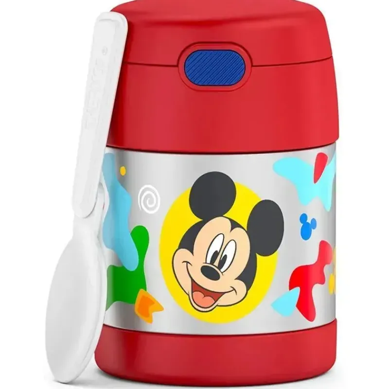 frasco_de_comida_thermos__SKUXP0H4AAS_0.webp Thermos Frasco de comida Funtainer 10 onças, Mickey pré-escolar Fashion