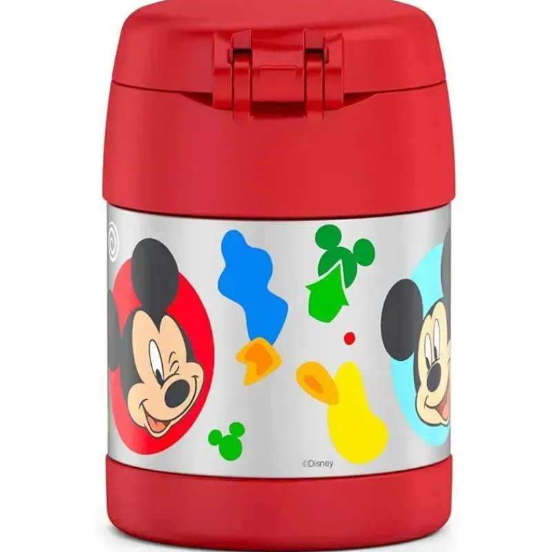 frasco_de_comida_thermos__SKUXP0H4AAS_4.webp Thermos Frasco de comida Funtainer 10 onças, Mickey pré-escolar Fashion