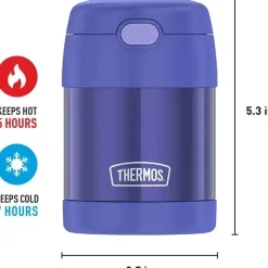 Thermos Frasco de comida Funtainer 10 onças, roxo Outlet