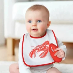 Fred u0026 Friends Fred &amp; Friends Chill Baby vestido para derramar - conjunto de babador lagosta Fashion