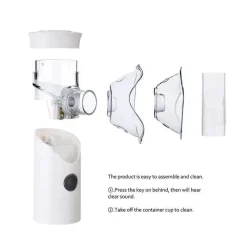 MacroBaby Freepower - Máquina nebulizadora portátil para adultos e crianças Fashion