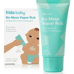 FridaBaby Frida Baby - Vapor Rub No-Mess, Baby Vapor Rub, Calmante Eucalipto e Lavanda para Dormir New