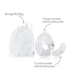 FridaBaby Frida Mom - Aquecedores de peito reutilizáveis ​​com calor instantâneo Discount