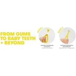 FridaBaby - Conjunto de escova de dentes para treinamento Grow-with-Me Online