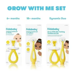FridaBaby - Conjunto de escova de dentes para treinamento Grow-with-Me Online