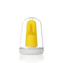 FridaBaby - Escova de dentes manual SmileFrida Fingerbrush Hot