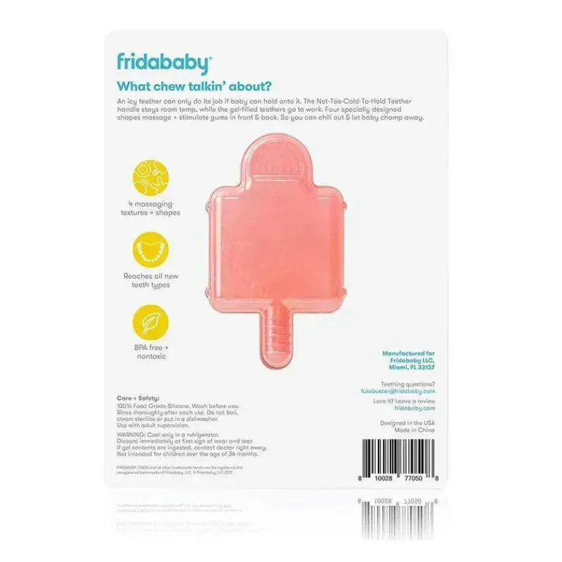 fridababy__mordedor_de_si_SKUsE8nYu4O_1.webp FridaBaby - Mordedor de silicone não muito frio para segurar 2Pk Best