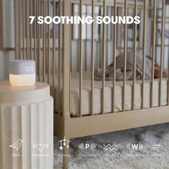 FridaBaby - Máquina de Som 3 em 1 + Relógio Quando Acordar + Luz Noturna Fashion