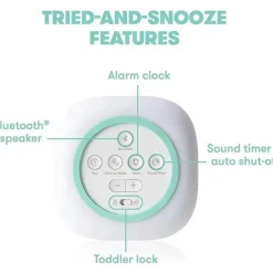 FridaBaby - Máquina de Som 3 em 1 + Relógio Quando Acordar + Luz Noturna Fashion