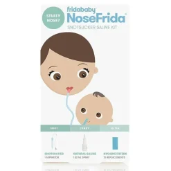 FridaBaby - Nariz Frida Snotsucker Saline Kit New