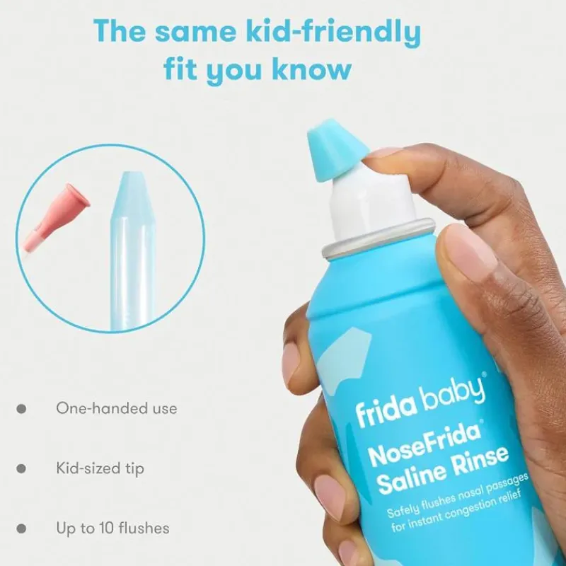 fridababy__nosefrida_sali_SKUCNW33nJR_4.webp FridaBaby - Nosefrida Saline Rinse, Instant Congestion Relief & Allergy Relief Fashion