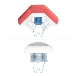 FridaBaby - Smilefrida 2.0 Toothhugger, Rosa Hot