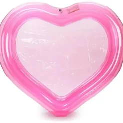 Funboy - piscina infantil inflável gigante de luxo com coração rosa claro Fashion